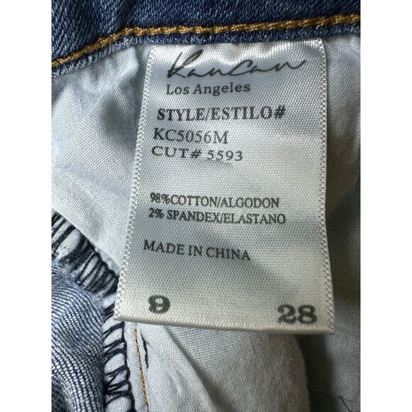 Kancan Medium Wash‎ Skinny Distressed Ripped Jeans Women's 9/28 - Picture 7 of 10